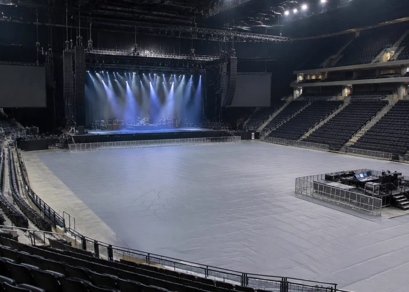 Arena inför konsert